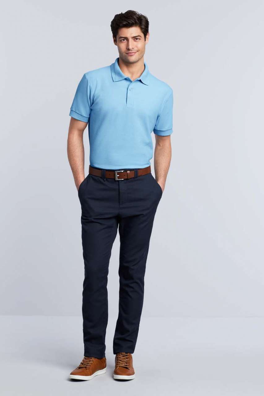 DRYBLEND® ADULT DOUBLE PIQUÉ POLO