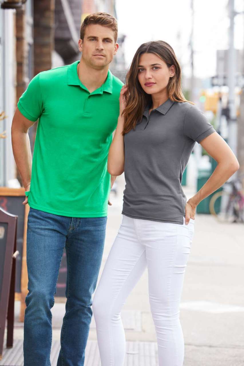 DRYBLEND® ADULT DOUBLE PIQUÉ POLO