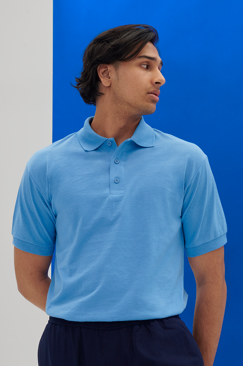 DRYBLEND® ADULT JERSEY POLO