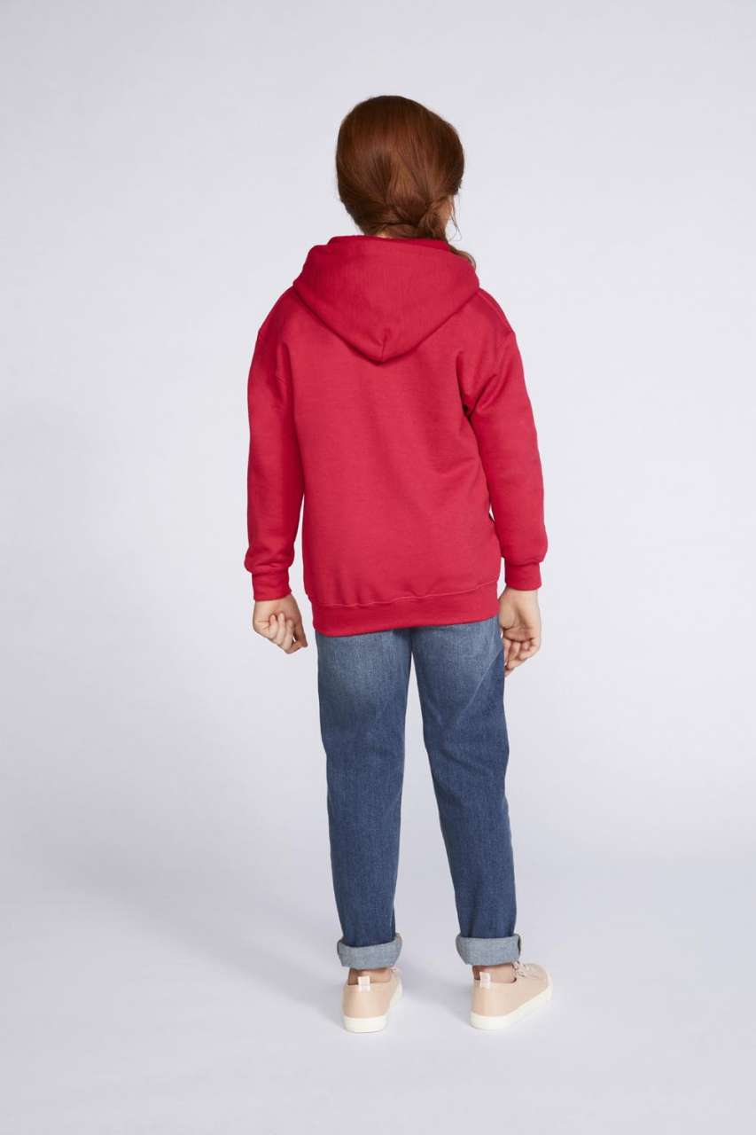 HEAVY BLEND™ YOUTH FULL ZIP HOODED SWEATSHIRT