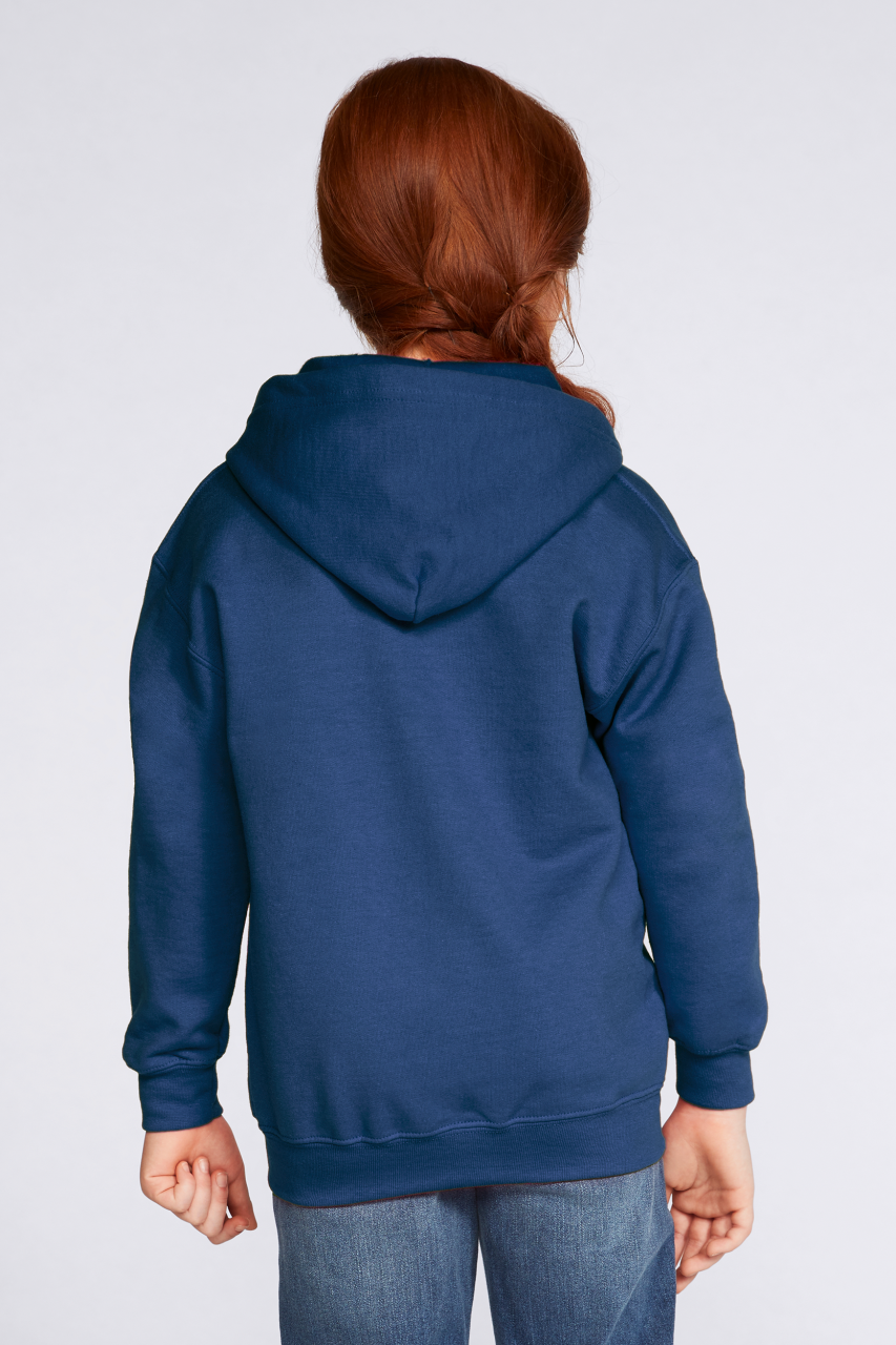 HEAVY BLEND™ YOUTH FULL ZIP HOODED SWEATSHIRT