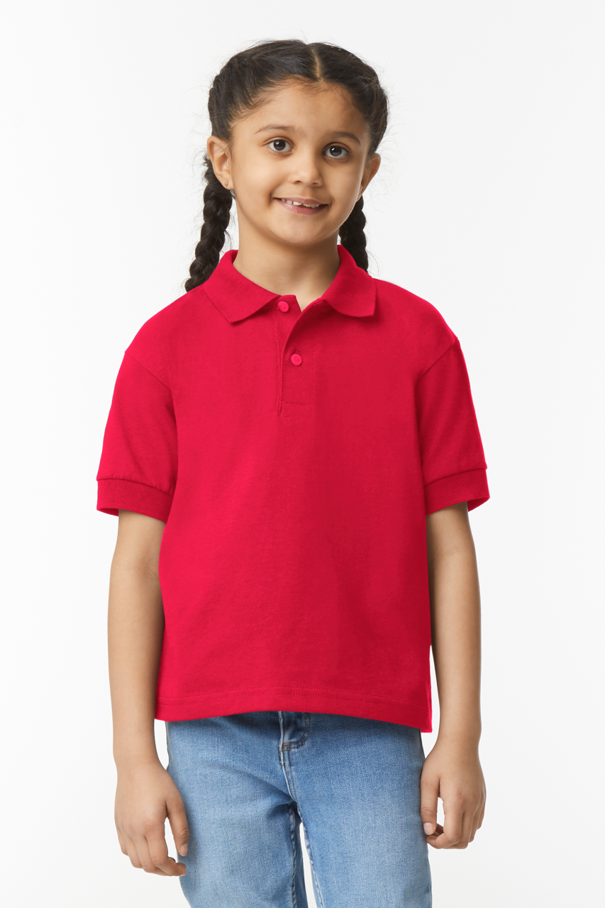 DRYBLEND® YOUTH JERSEY POLO SHIRT