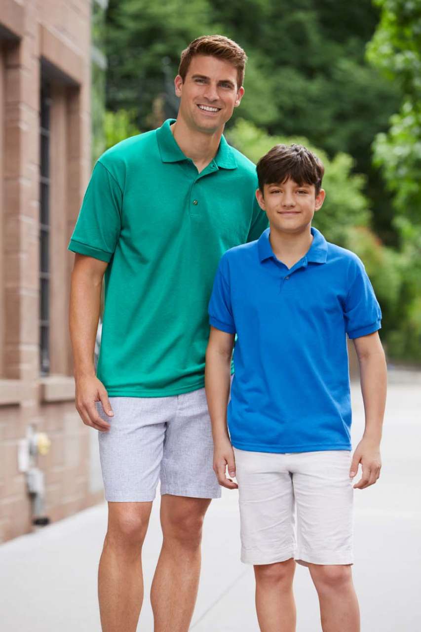 DRYBLEND® YOUTH JERSEY POLO SHIRT