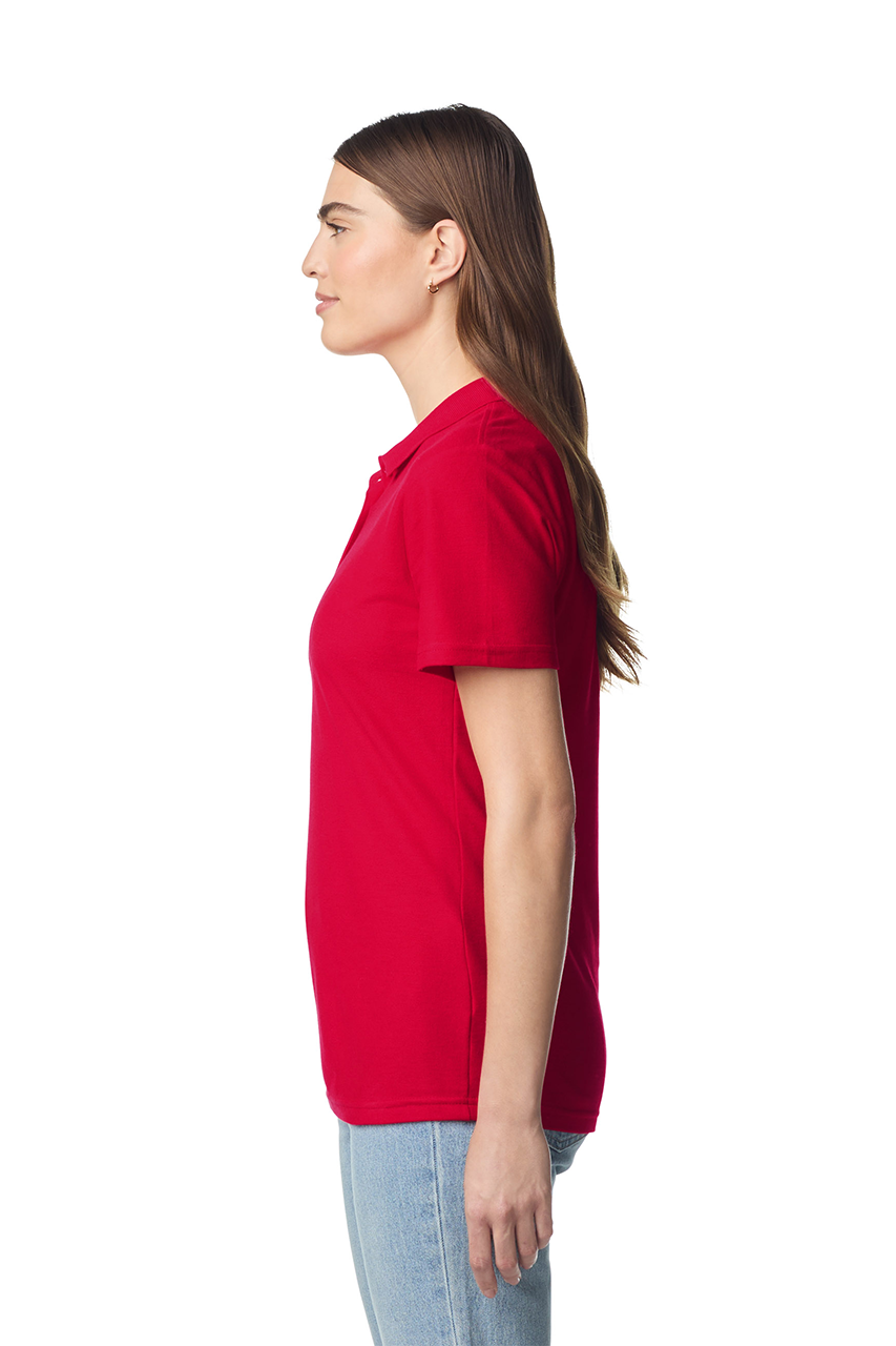 SOFTSTYLE™ NŐI DUPLA PIQUÉ PÓLÓ