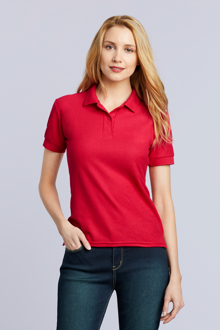 DRYBLEND® LADIES' DOUBLE PIQUÉ POLO