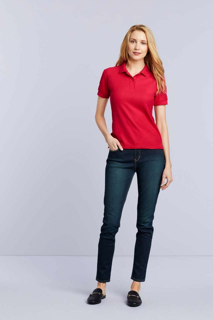 DRYBLEND® LADIES' DOUBLE PIQUÉ POLO