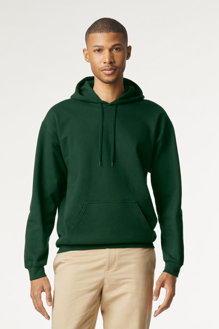 SOFTSTYLE® MIDWEIGHT FLEECE ADULT HOODIE