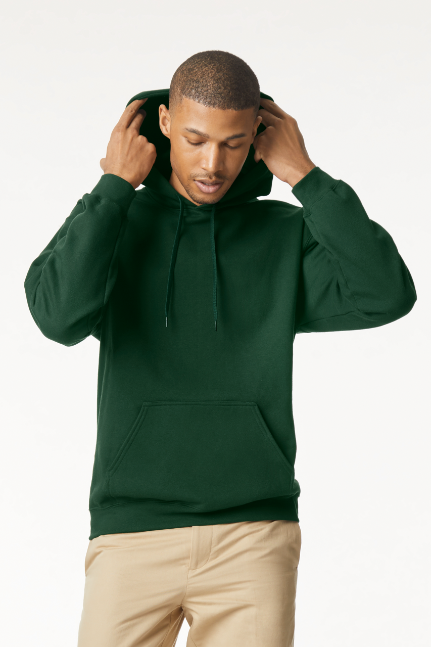 SOFTSTYLE® MIDWEIGHT FLEECE ADULT HOODIE