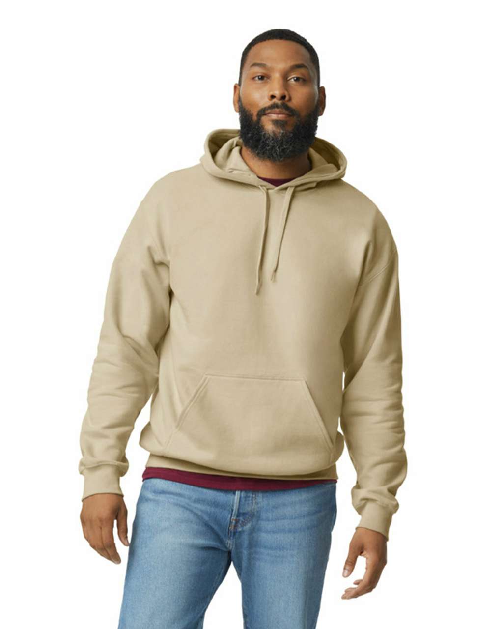 SOFTSTYLE® MIDWEIGHT FLEECE ADULT HOODIE