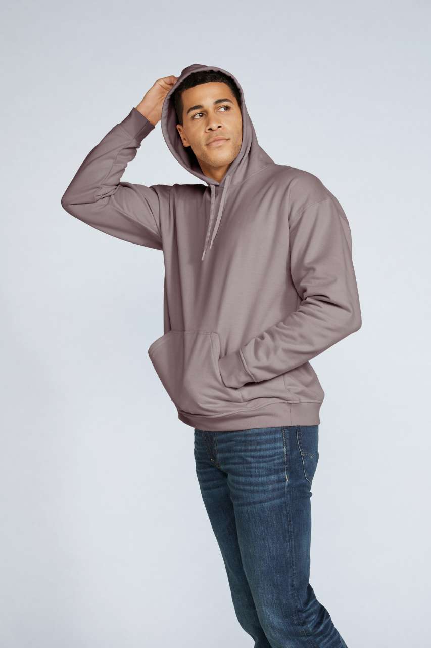 SOFTSTYLE® MIDWEIGHT FLEECE ADULT HOODIE