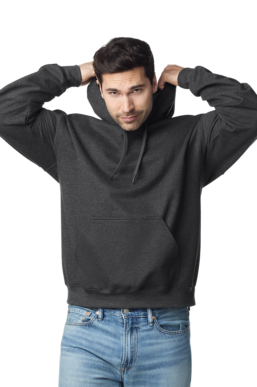 SOFTSTYLE™ MIDWEIGHT FELNŐTT KAPUCNIS PULÓVER