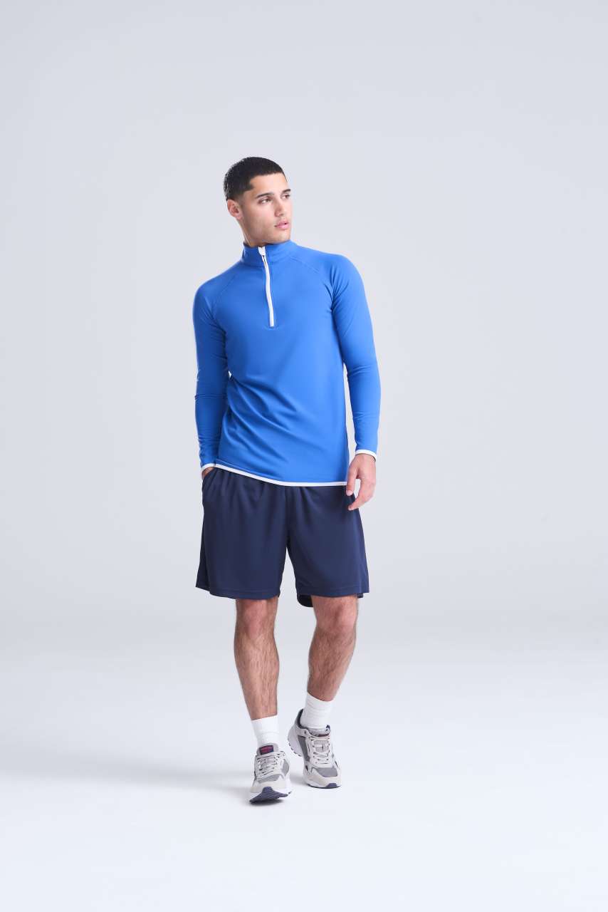 FÉRFI COOL 1/2 CIPZÁROS PULÓVER