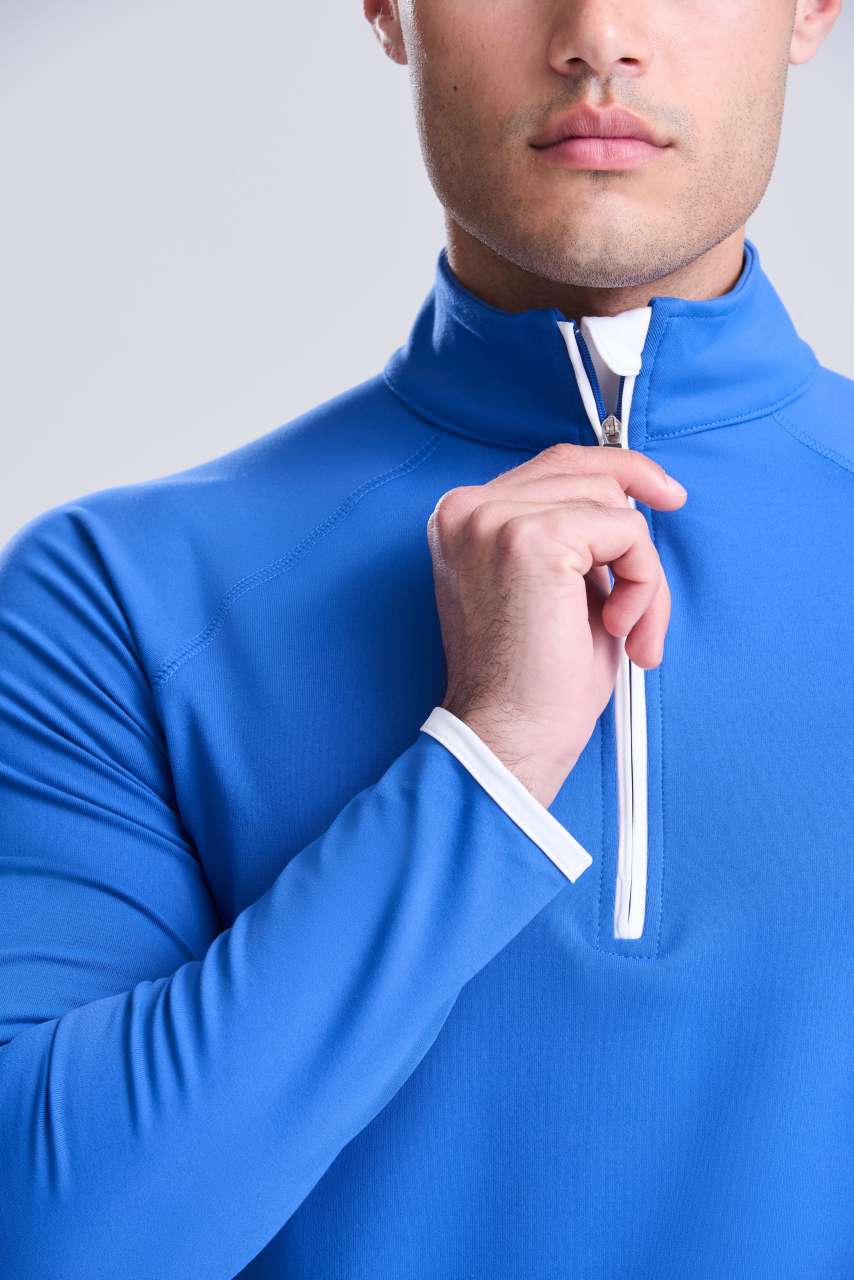 FÉRFI COOL 1/2 CIPZÁROS PULÓVER