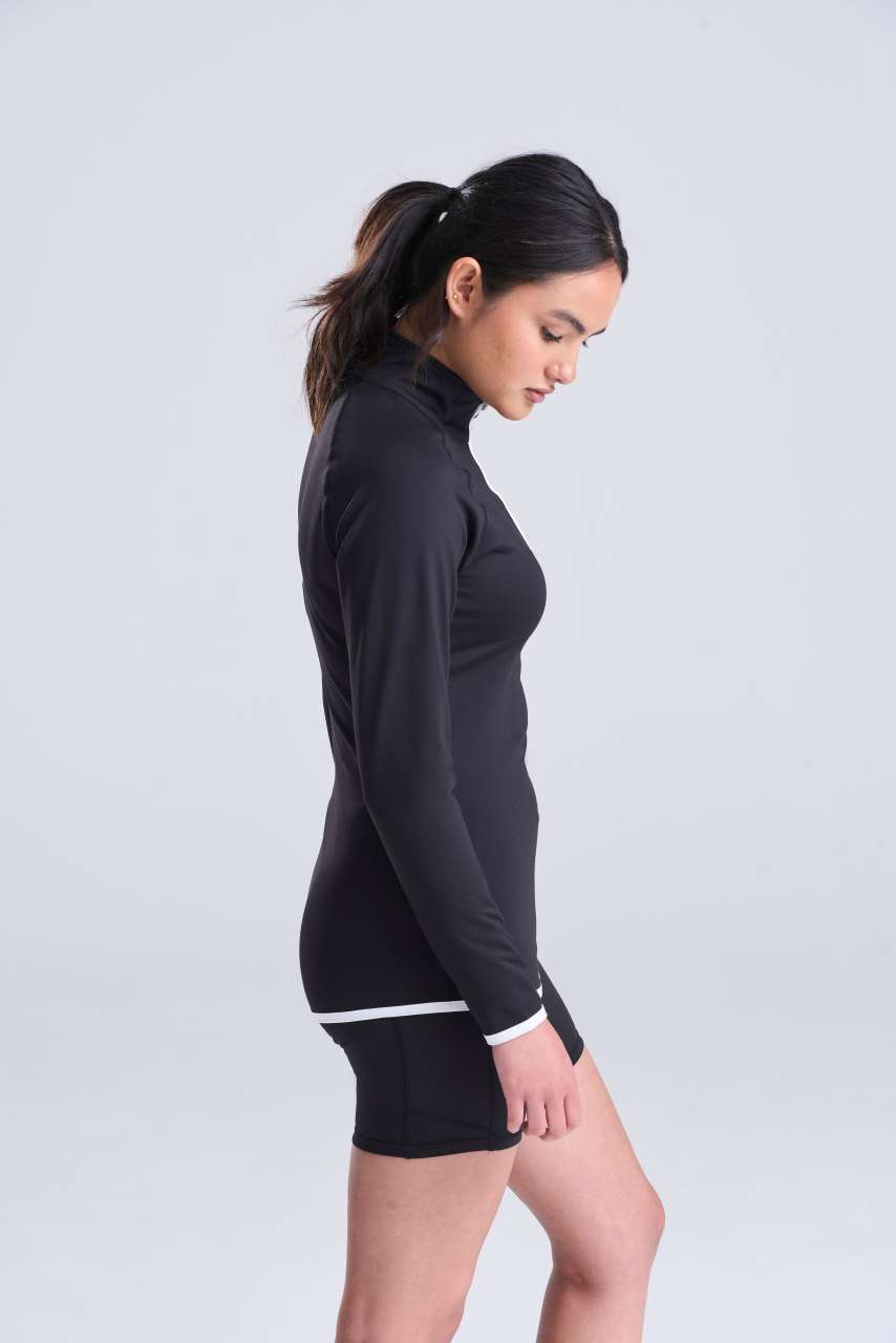 NŐI COOL 1/2 CIPZÁROS PULÓVER