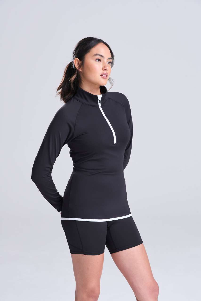 NŐI COOL 1/2 CIPZÁROS PULÓVER