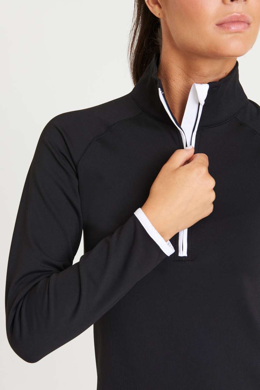 NŐI COOL 1/2 CIPZÁROS PULÓVER