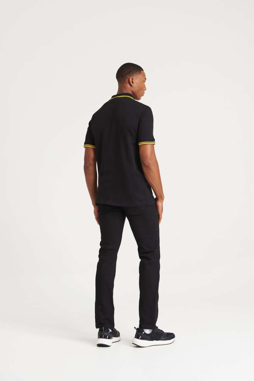 STRETCH TIPPED POLO