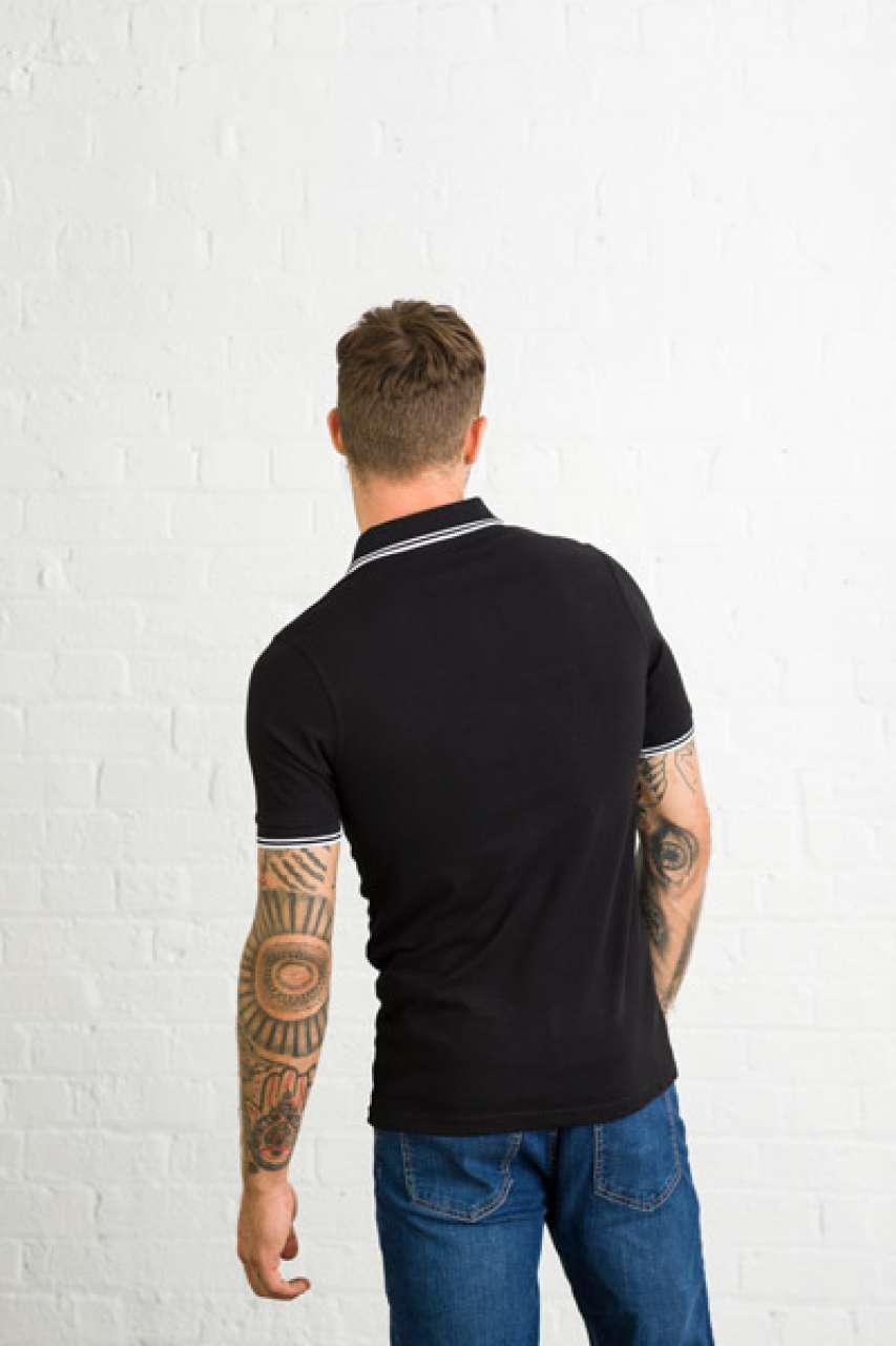 STRETCH TIPPED POLO