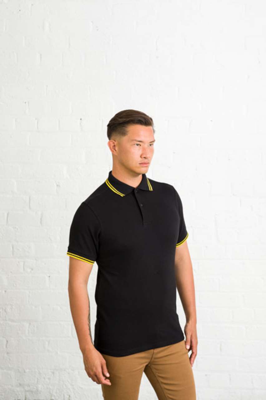 STRETCH TIPPED POLO