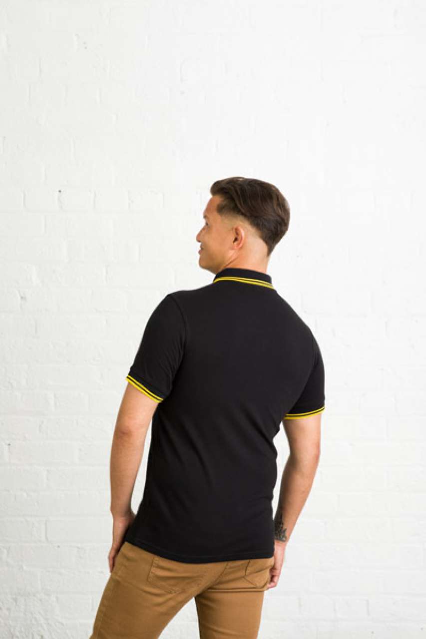 STRETCH TIPPED POLO