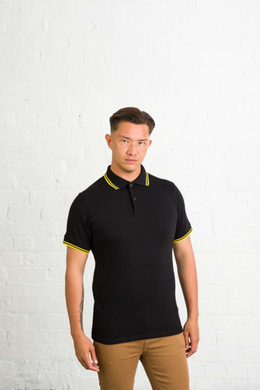 STRETCH TIPPED POLO