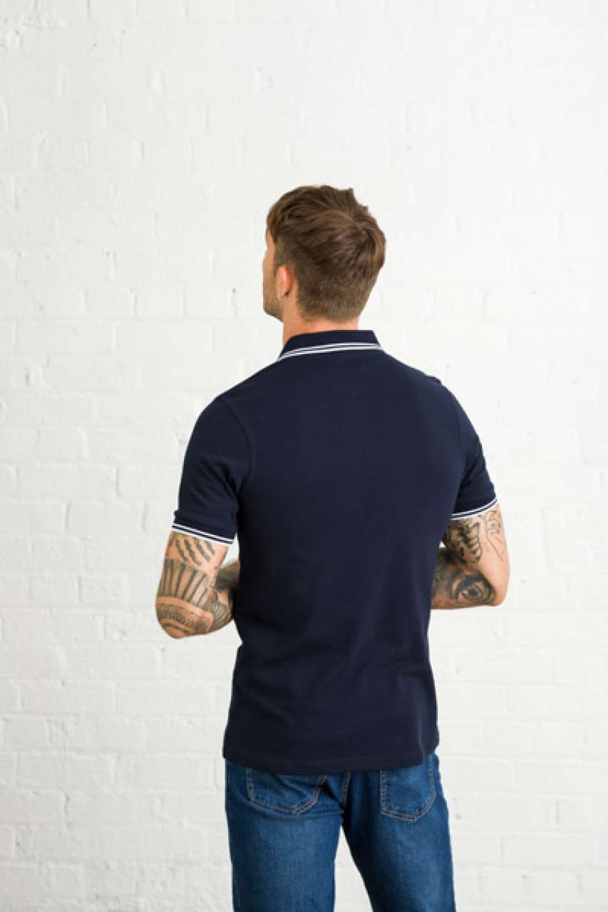 STRETCH TIPPED POLO