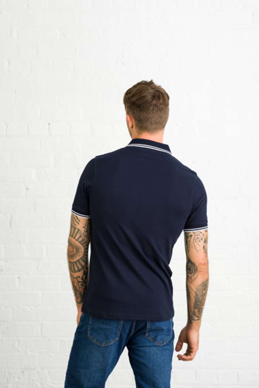 STRETCH TIPPED POLO