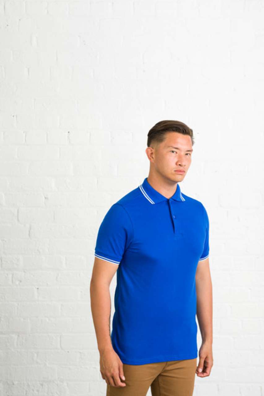 STRETCH TIPPED POLO