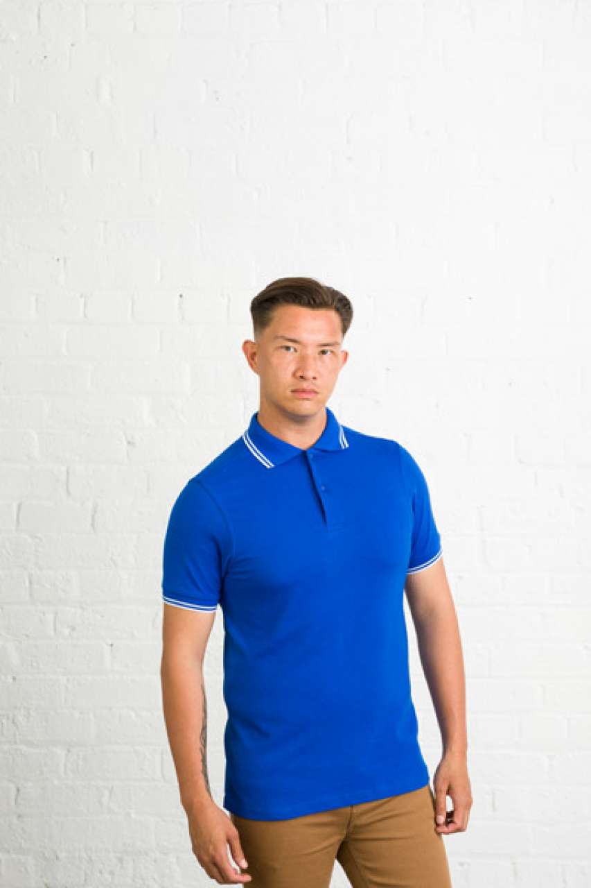 STRETCH TIPPED POLO