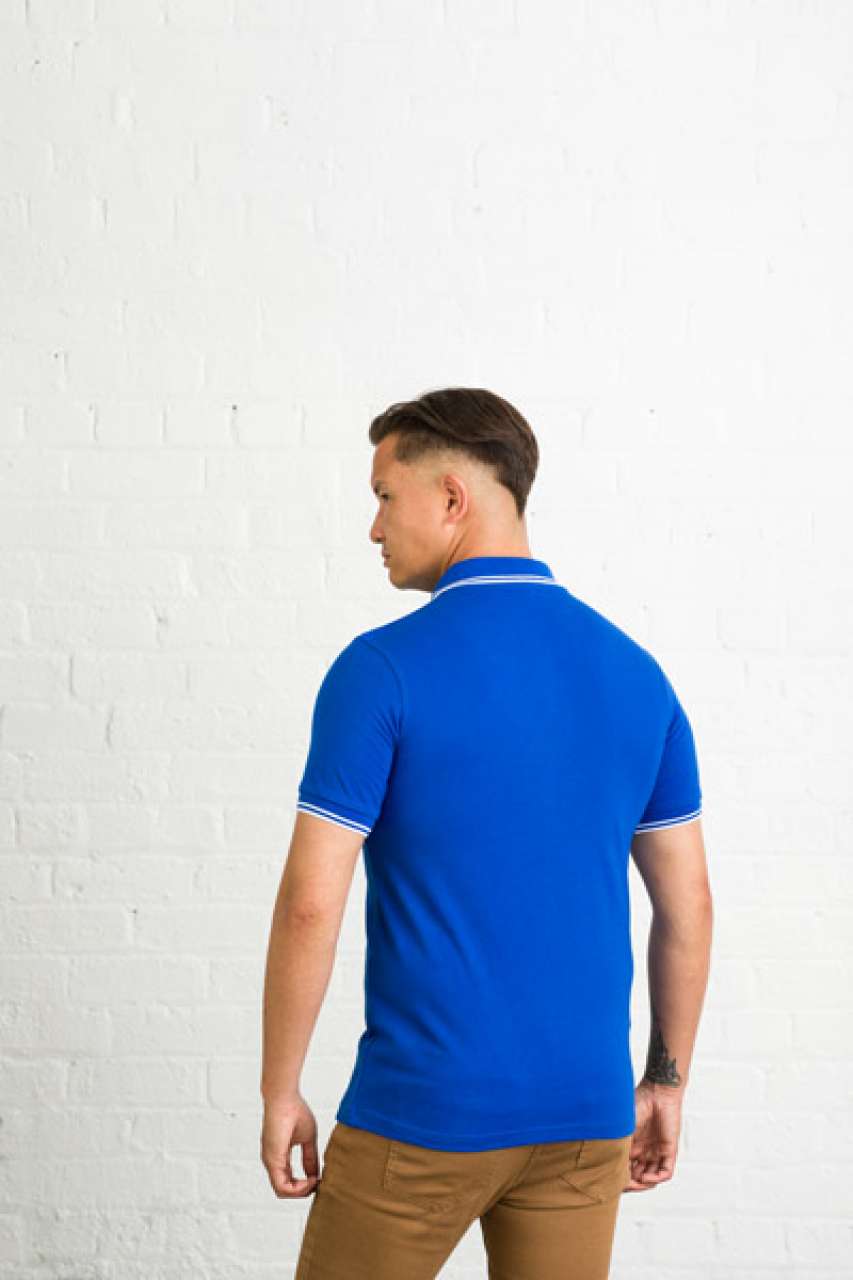 STRETCH TIPPED POLO