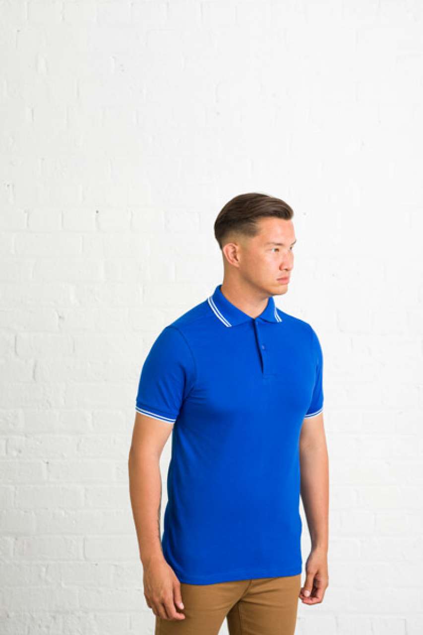 STRETCH TIPPED POLO