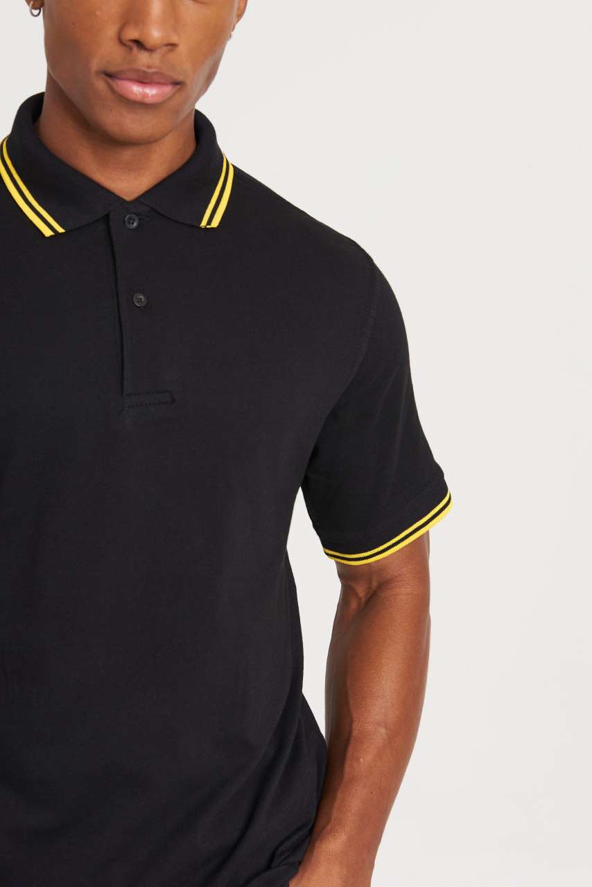 STRETCH TIPPED POLO