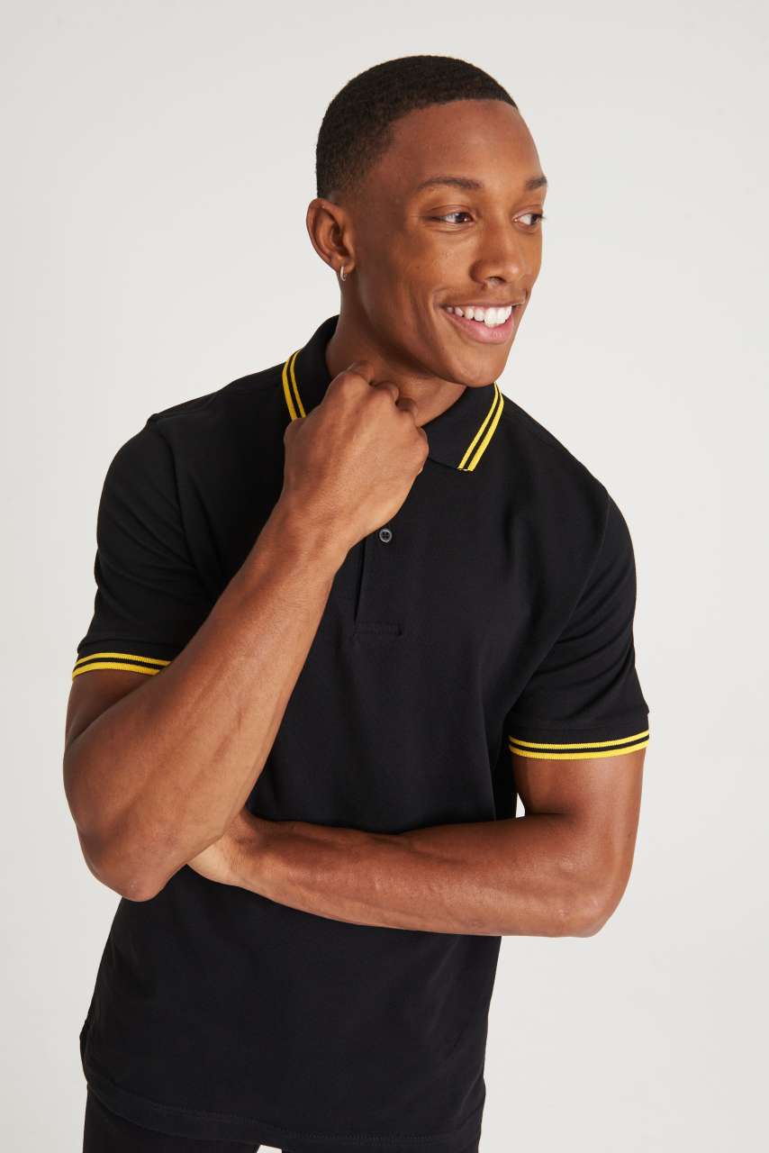 STRETCH TIPPED POLO