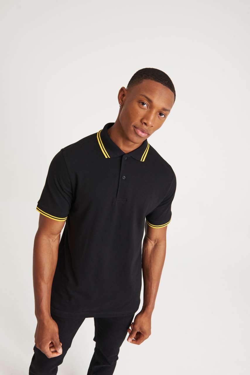 STRETCH TIPPED POLO