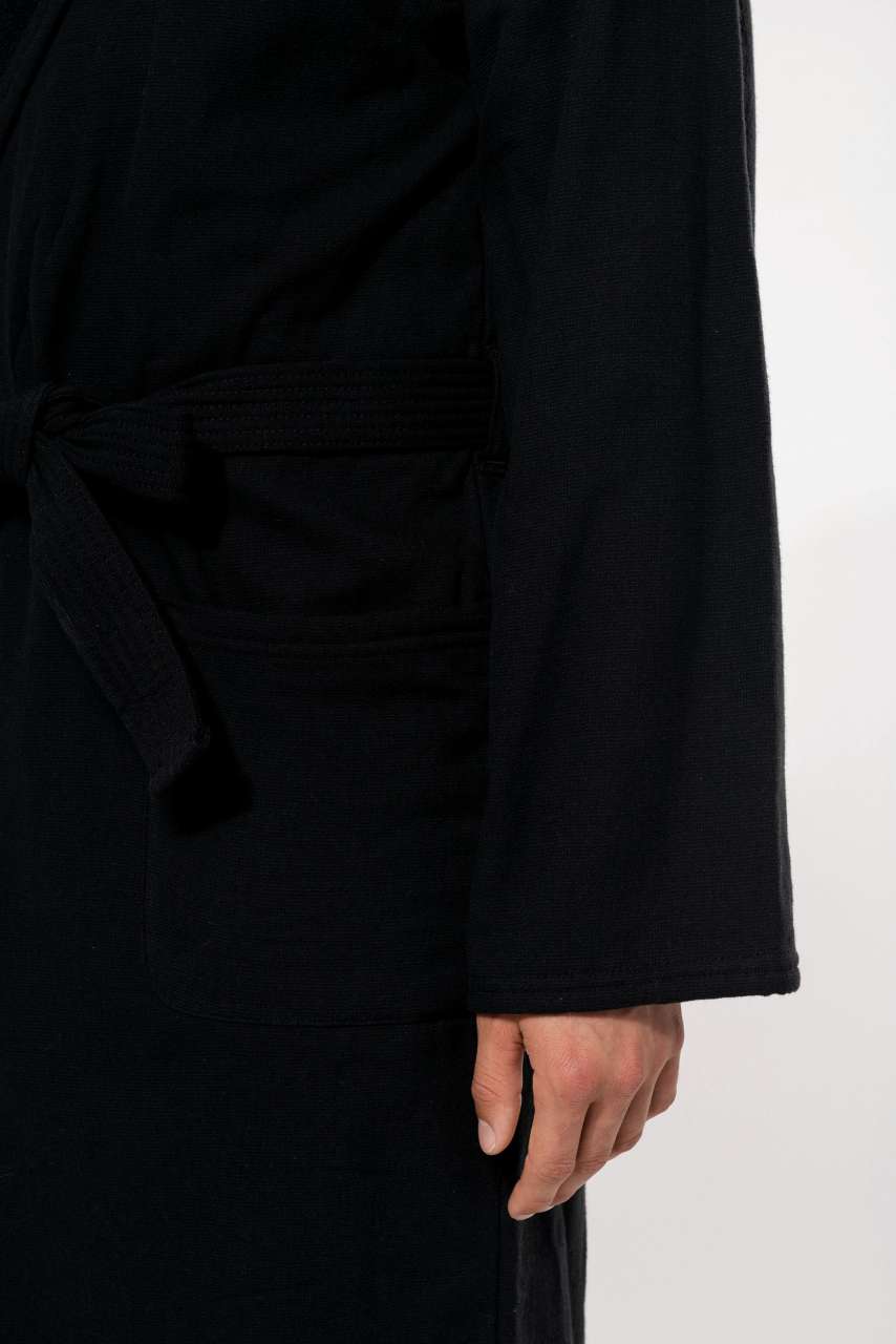 ORGANIC HOODED BATHROBE