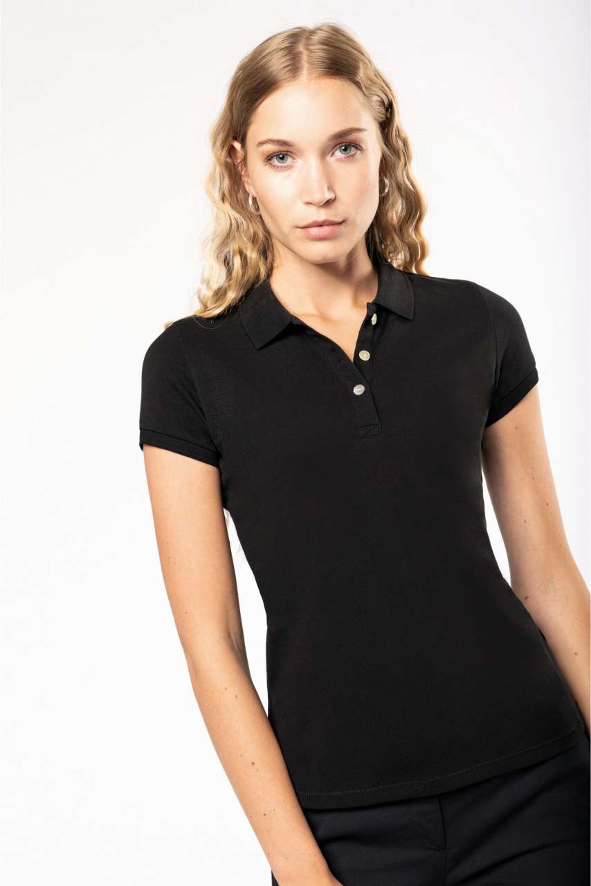 LADIES' SUPIMA® SHORT SLEEVE POLO SHIRT