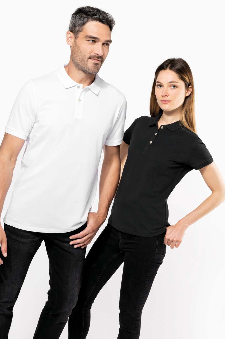 LADIES' SUPIMA® SHORT SLEEVE POLO SHIRT