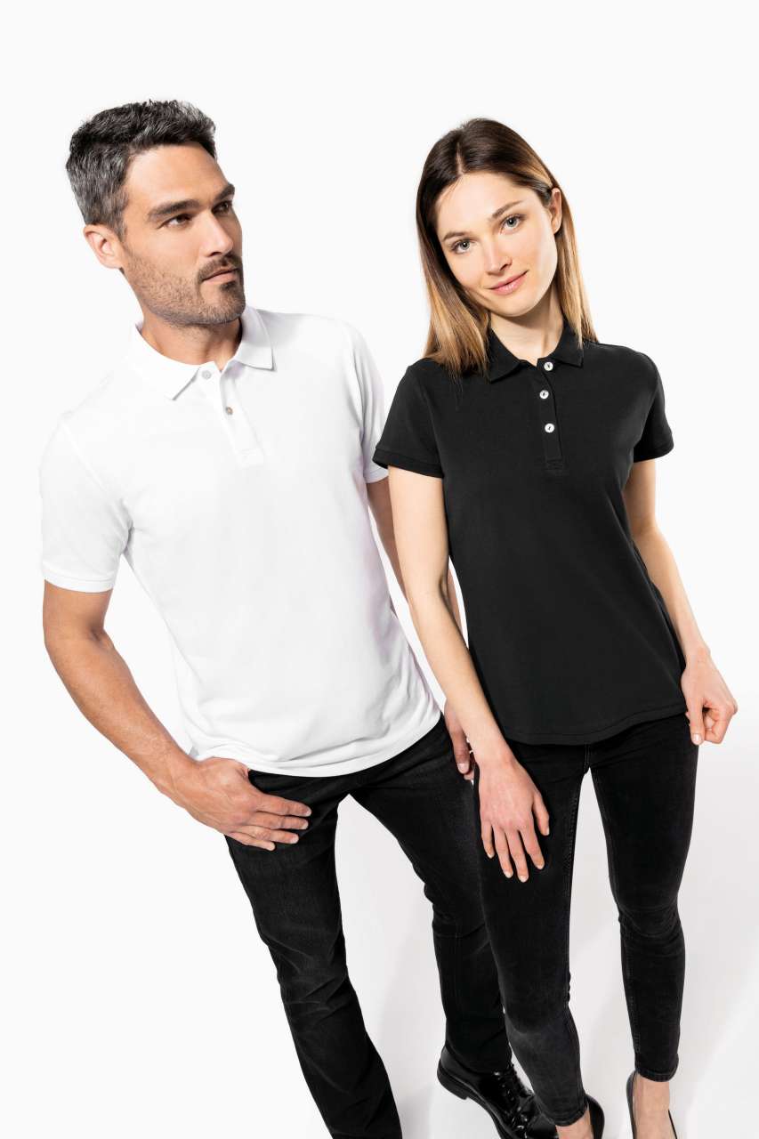 LADIES' SUPIMA® SHORT SLEEVE POLO SHIRT