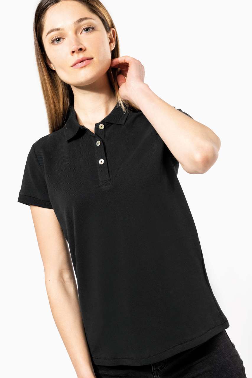 LADIES' SUPIMA® SHORT SLEEVE POLO SHIRT