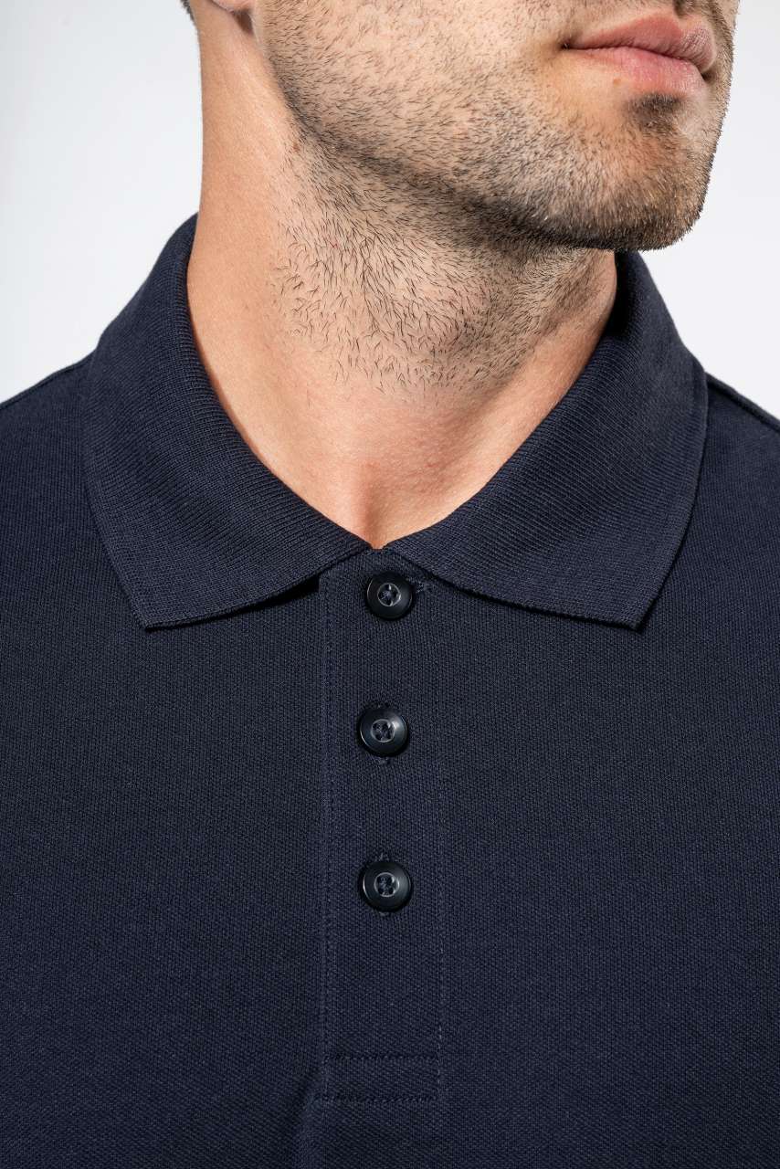 FLAG - SHORT-SLEEVED TWO-TONE POLO SHIRT
