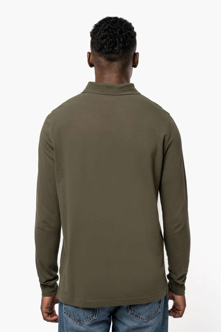 MEN'S LONG-SLEEVED POLO SHIRT