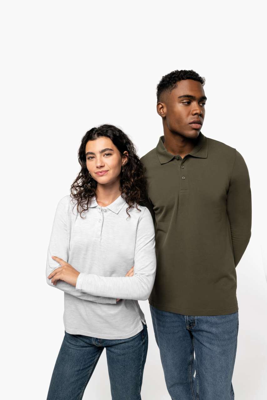 MEN'S LONG-SLEEVED POLO SHIRT