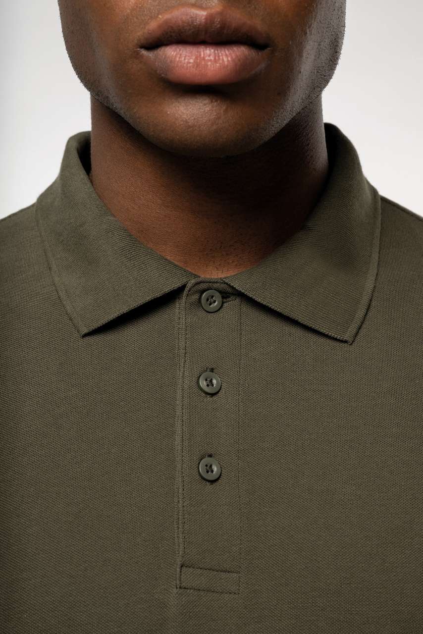 MEN'S LONG-SLEEVED POLO SHIRT