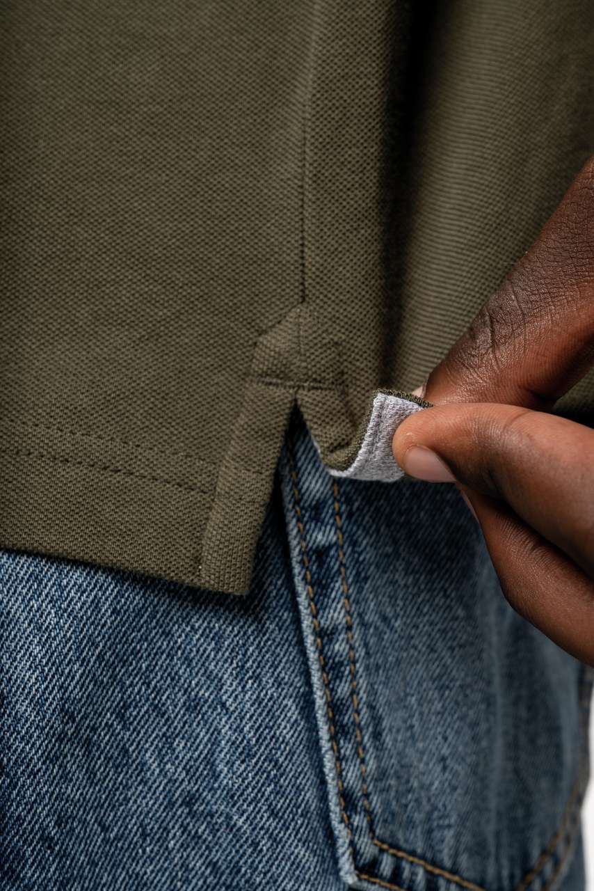 MEN'S LONG-SLEEVED POLO SHIRT