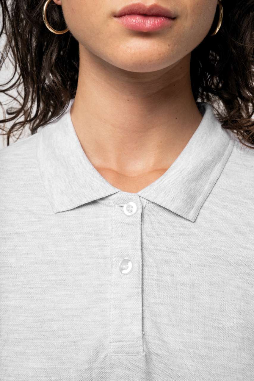 LADIES' LONG-SLEEVED POLO SHIRT