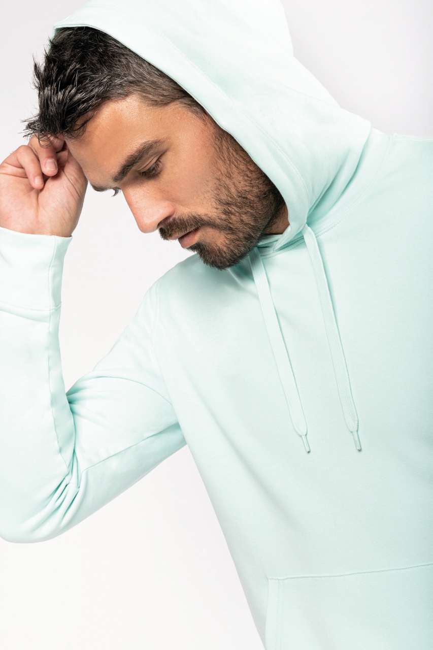 MEN'S ECO-FRIENDLY HOODED SWEATSHIRT