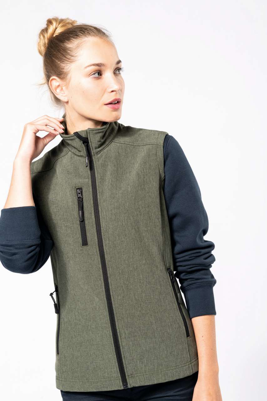 LADIES' SOFTSHELL BODYWARMER