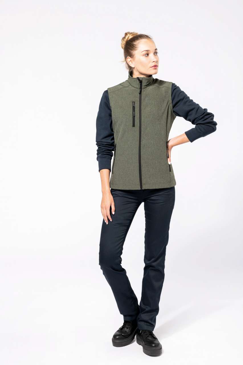 LADIES' SOFTSHELL BODYWARMER