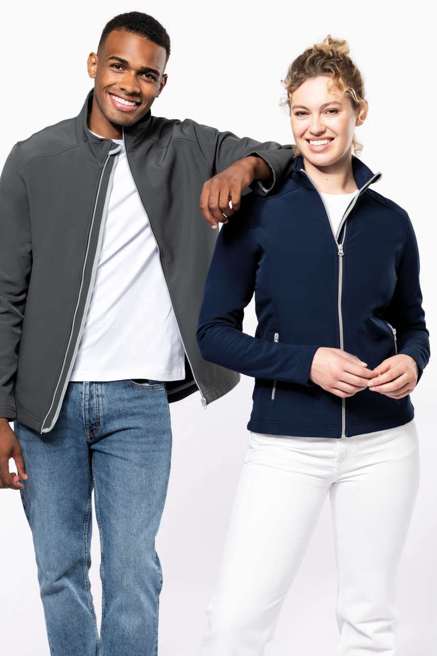 LADIES’ 2-LAYER SOFTSHELL JACKET