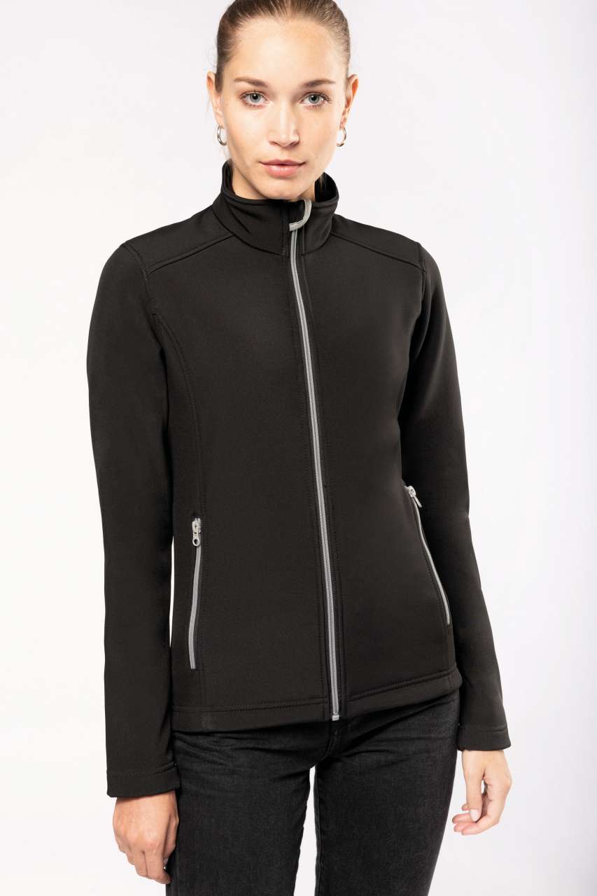 LADIES’ 2-LAYER SOFTSHELL JACKET